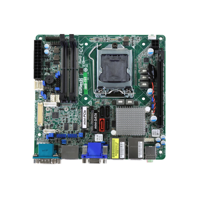 ASRock IMB-195 Skylake Mini-ITX Motherboard | OnLogic