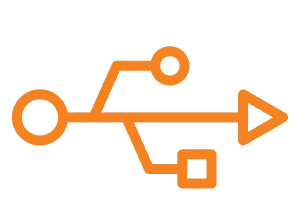 OnLogic Icon USB-Symbol