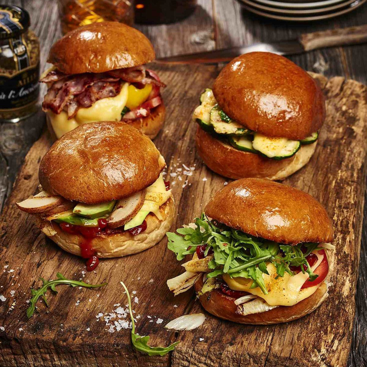 burger-kvartett