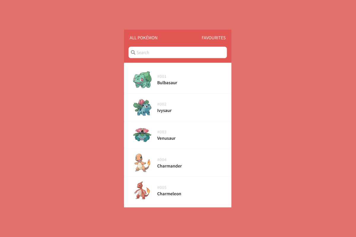 Pokemon Pokédex