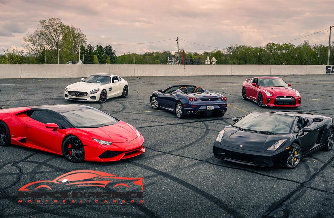 CIRCUIT SANAIR  Tours de piste en Lamborghini - Montreal Exotics