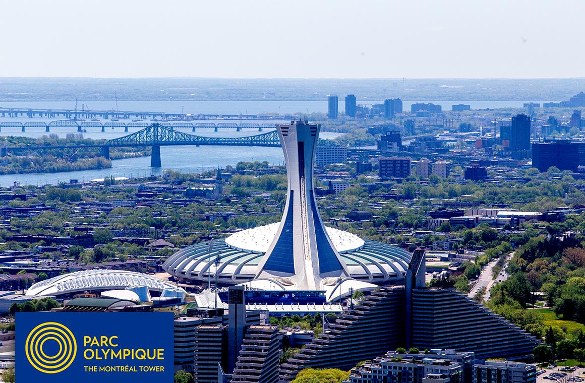 Montreal Olympic Stadium panorama