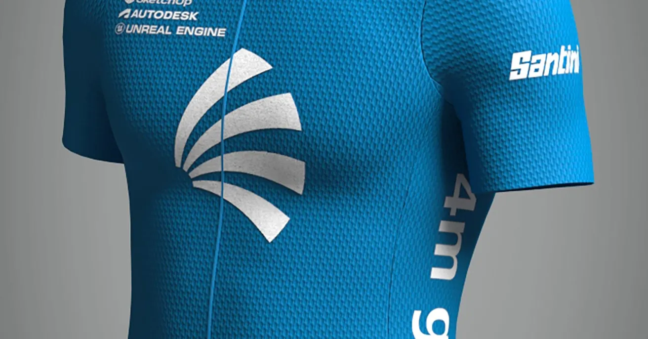 Clo 3D cycling jersery