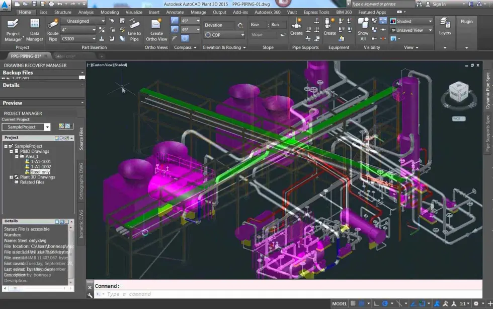 AutoCAD P&ID gallery