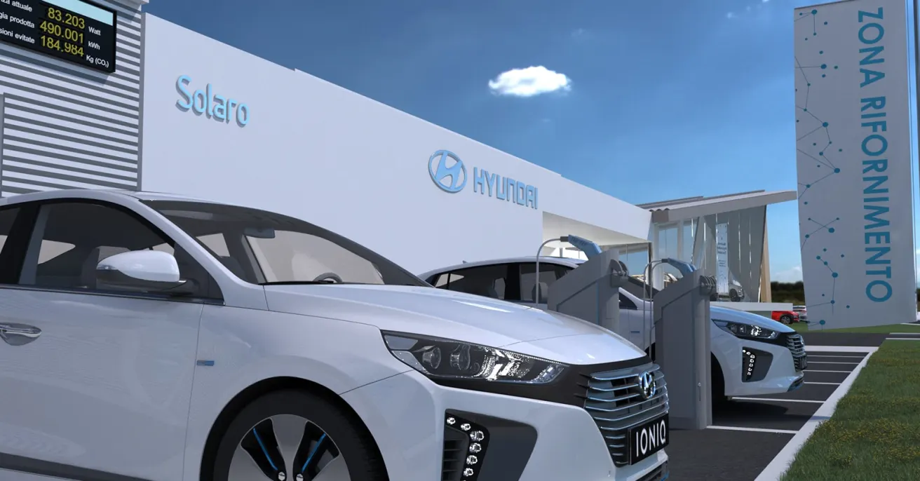 Hyundai rendering 3ds max