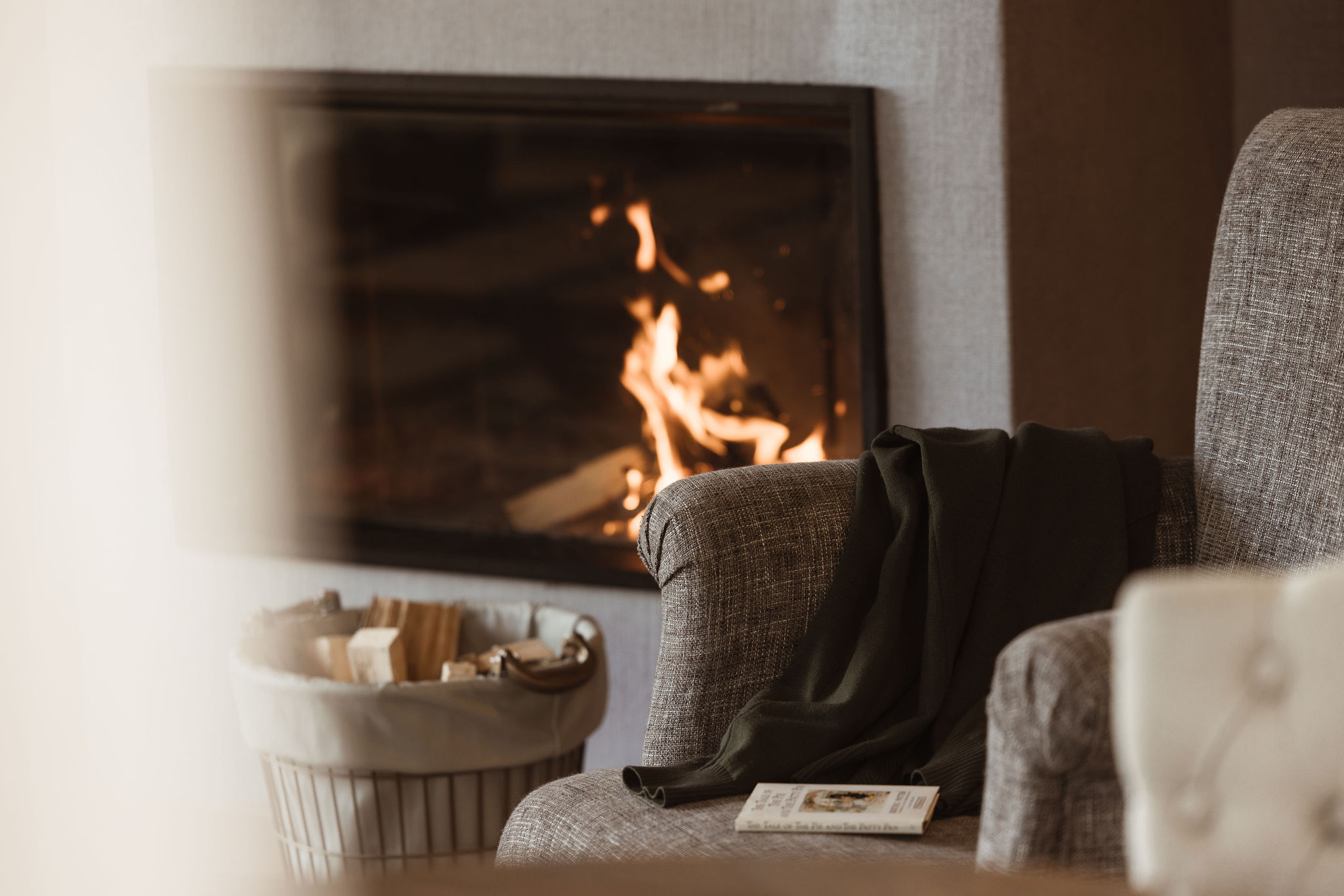 Fireplace Valsana Rooms