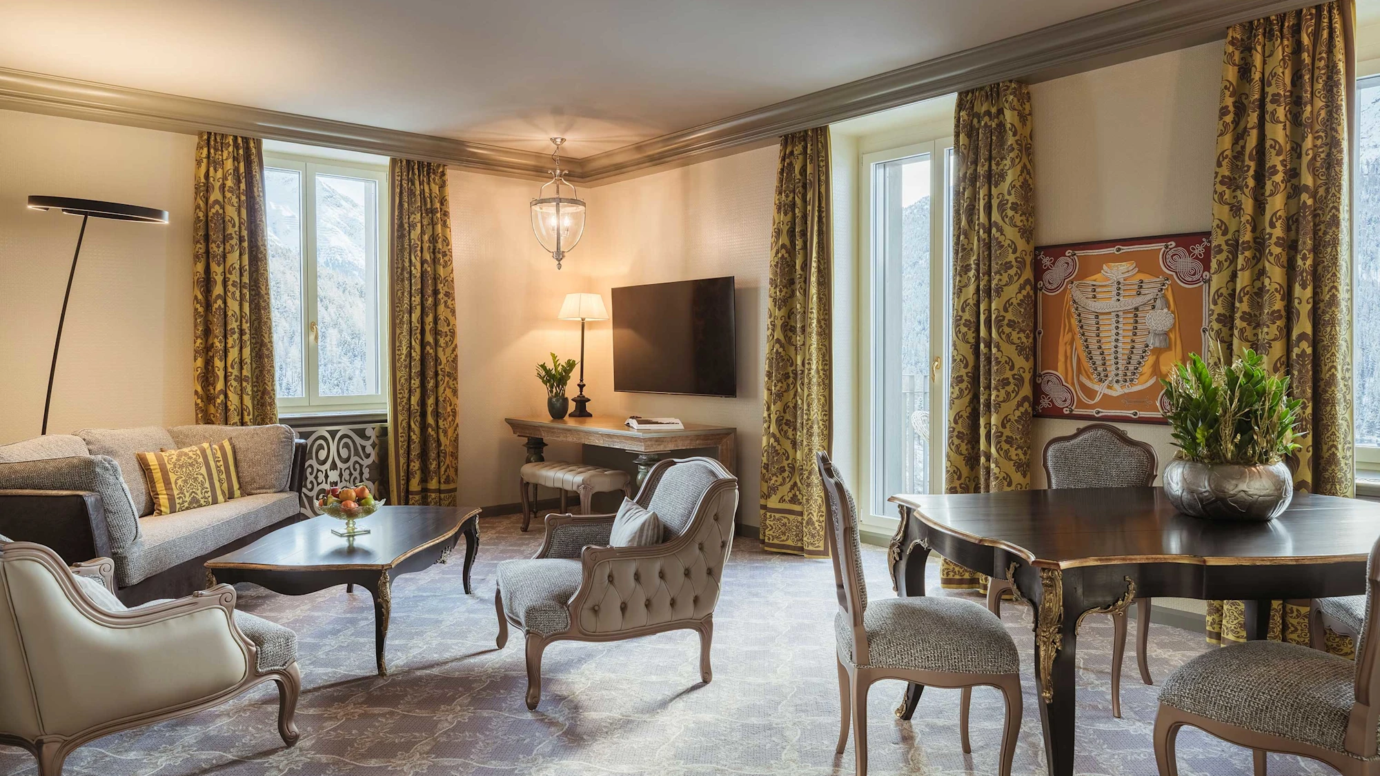 Carlton Suite, 95 sqm | Carlton Hotel St. Moritz