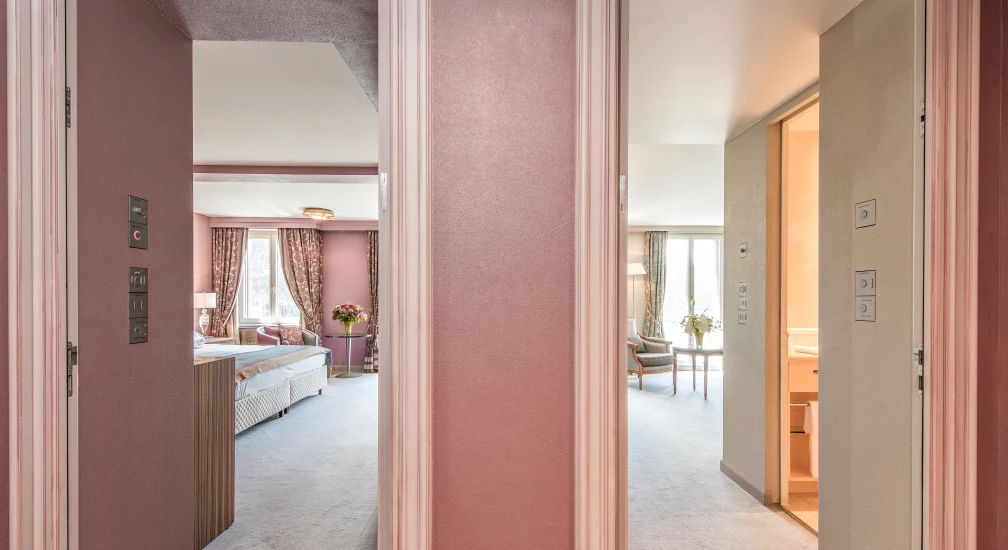 Junior Family Suite - Verbindungszimmer - Carlton Hotel St. Moritz