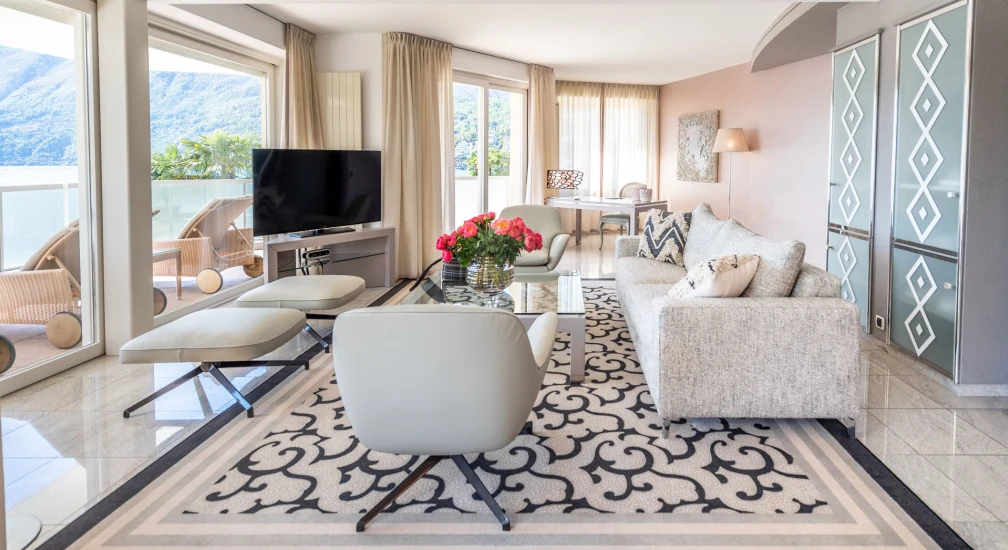 Grand Suite Panorama - Wohnzimmer Ausblick