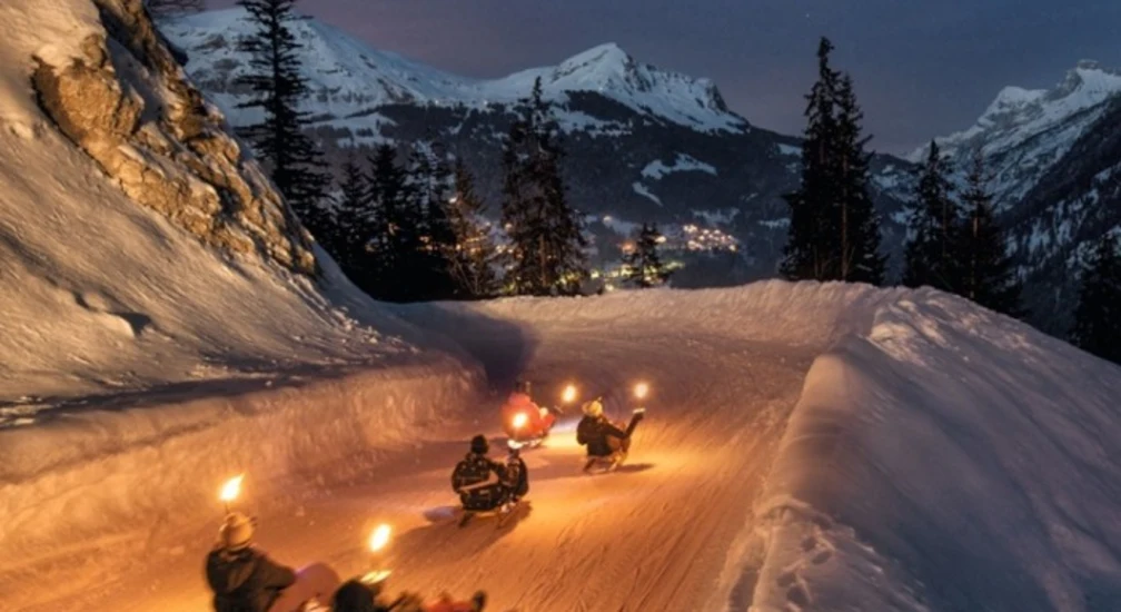 Tobogganing