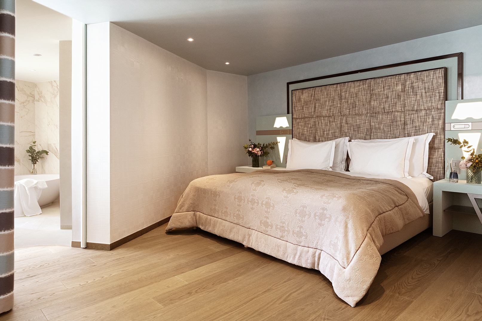 Junior Suite Seesicht - Schlafbereich