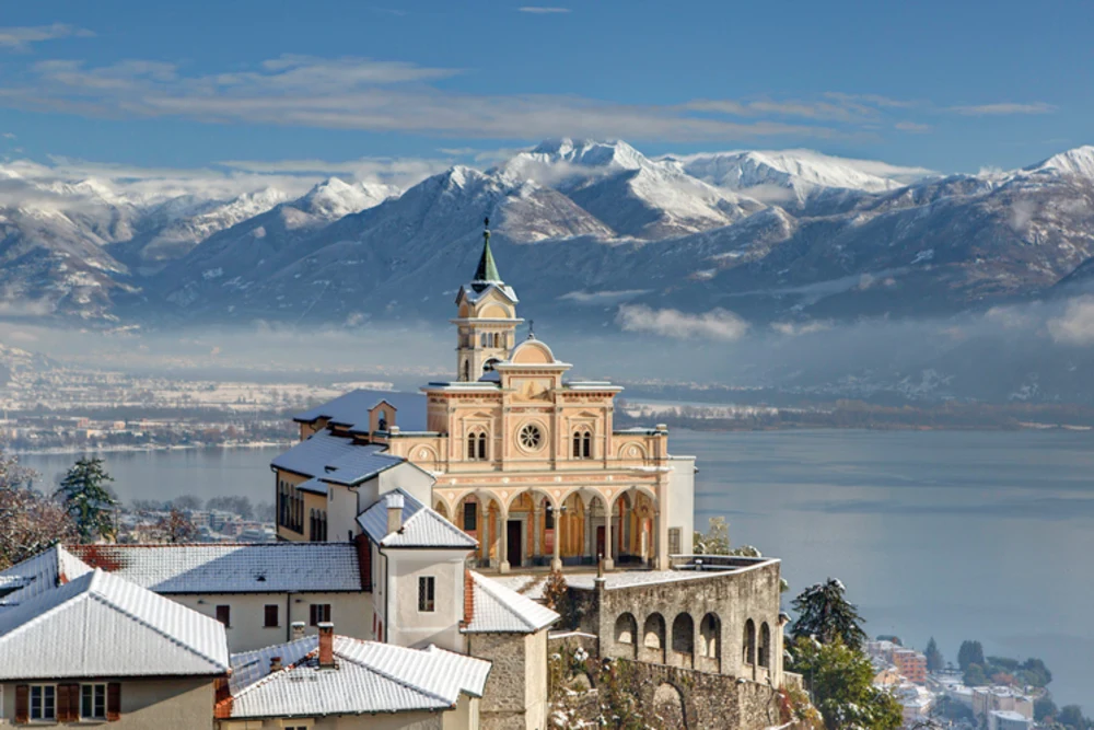Madonna del Sasso Winter | Ascona-Locarno
