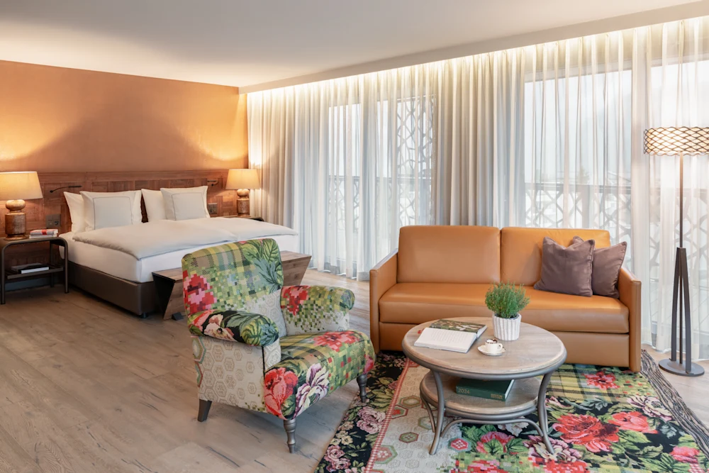 Corner Junior Suite - Sleeping Area
