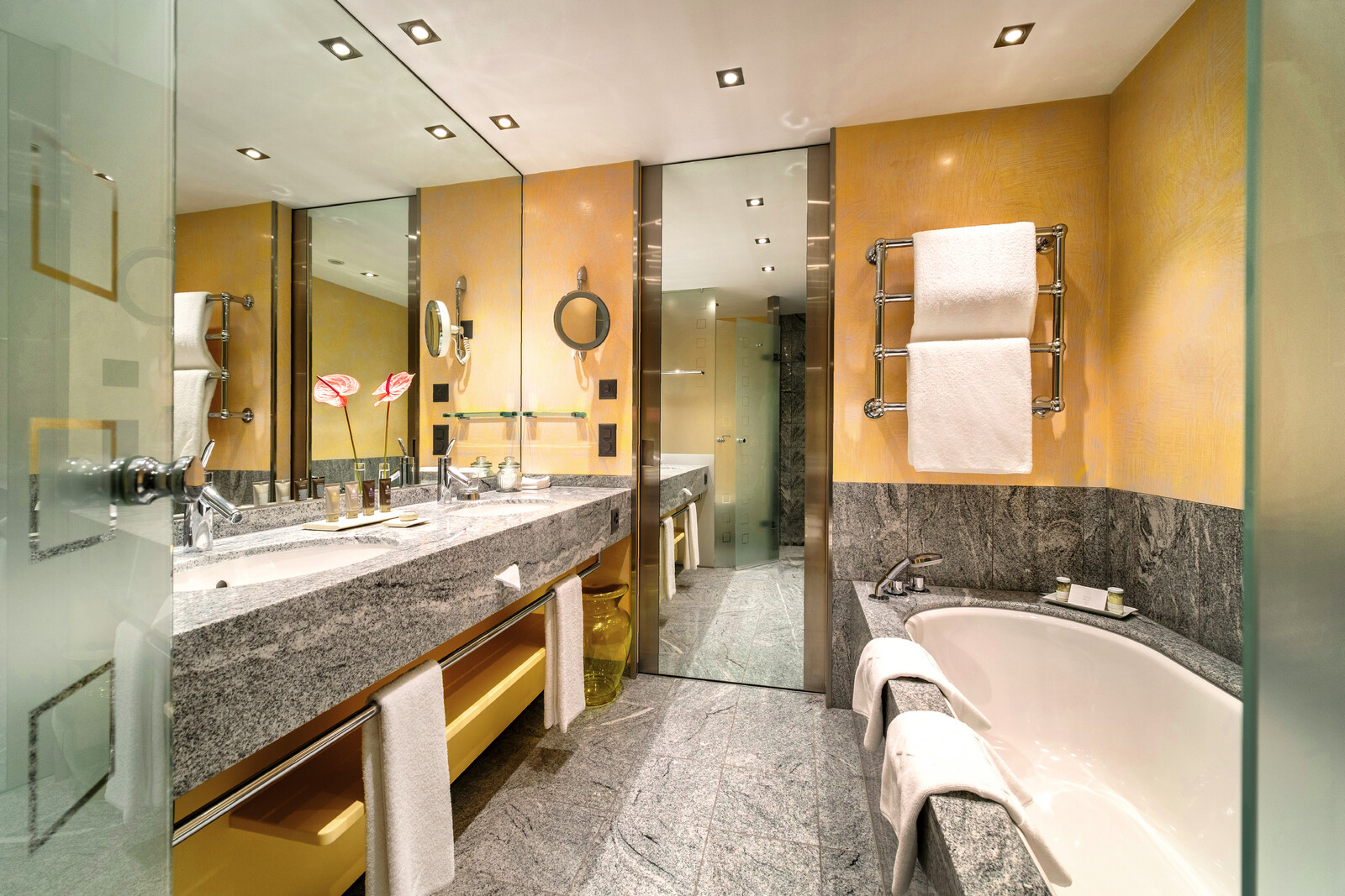 Tschuggen Grand Hotel Suite Bathroom
