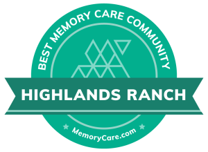 Memory Care Badge for Highlands Ranch, CO