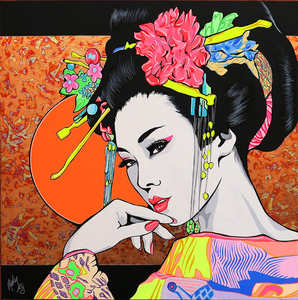 Make Geisha NFT Artwork Yours On ItaliaNFT