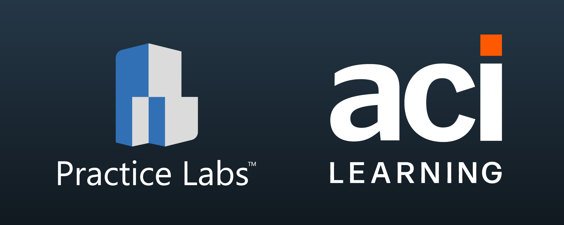 Practice Labs and ACI Learning logos | News