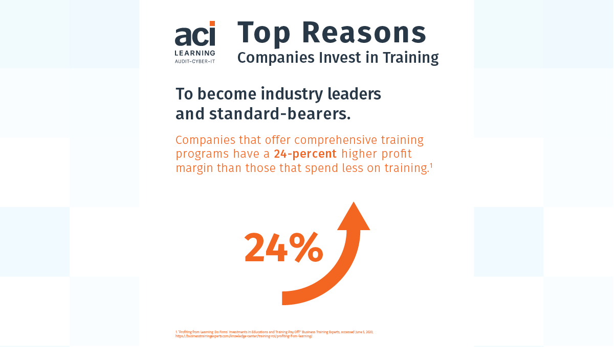 Tag telefonen Alligevel Aubergine Top 4 Reasons Companies Invest in Training | ACI Learning