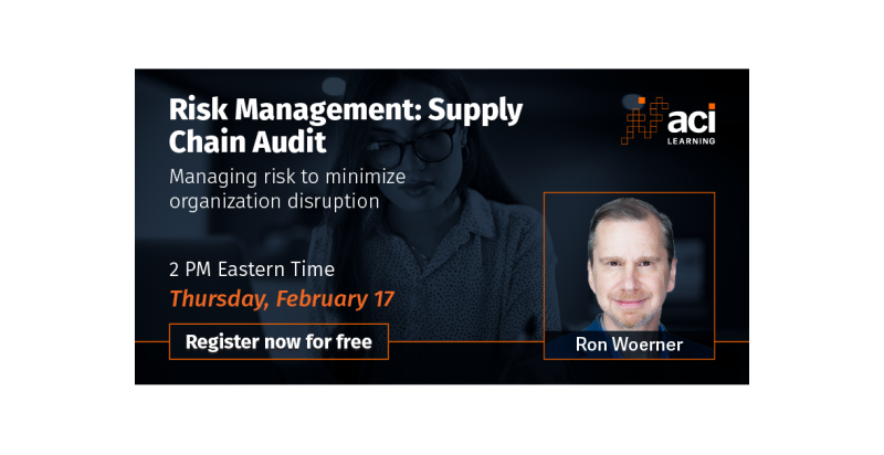 Risk Management: Supply Chain Audit