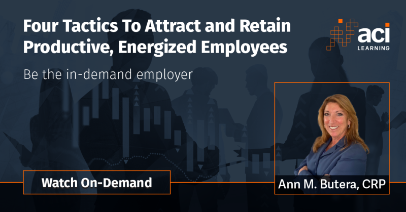 Four tactics to attract and retain productive, energized employees