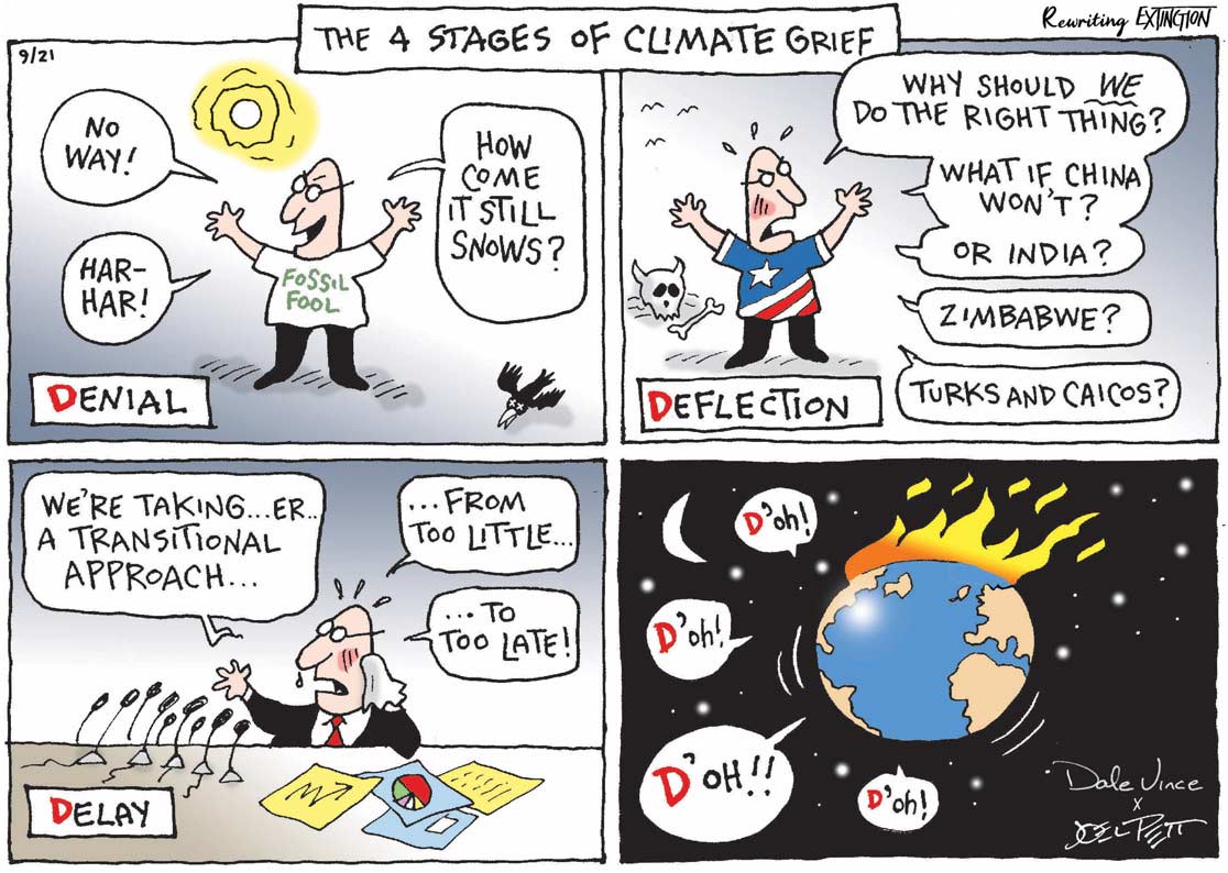 The 4 stages of climate grief