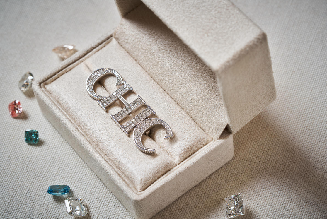 nile rodgers chic diamond brooch