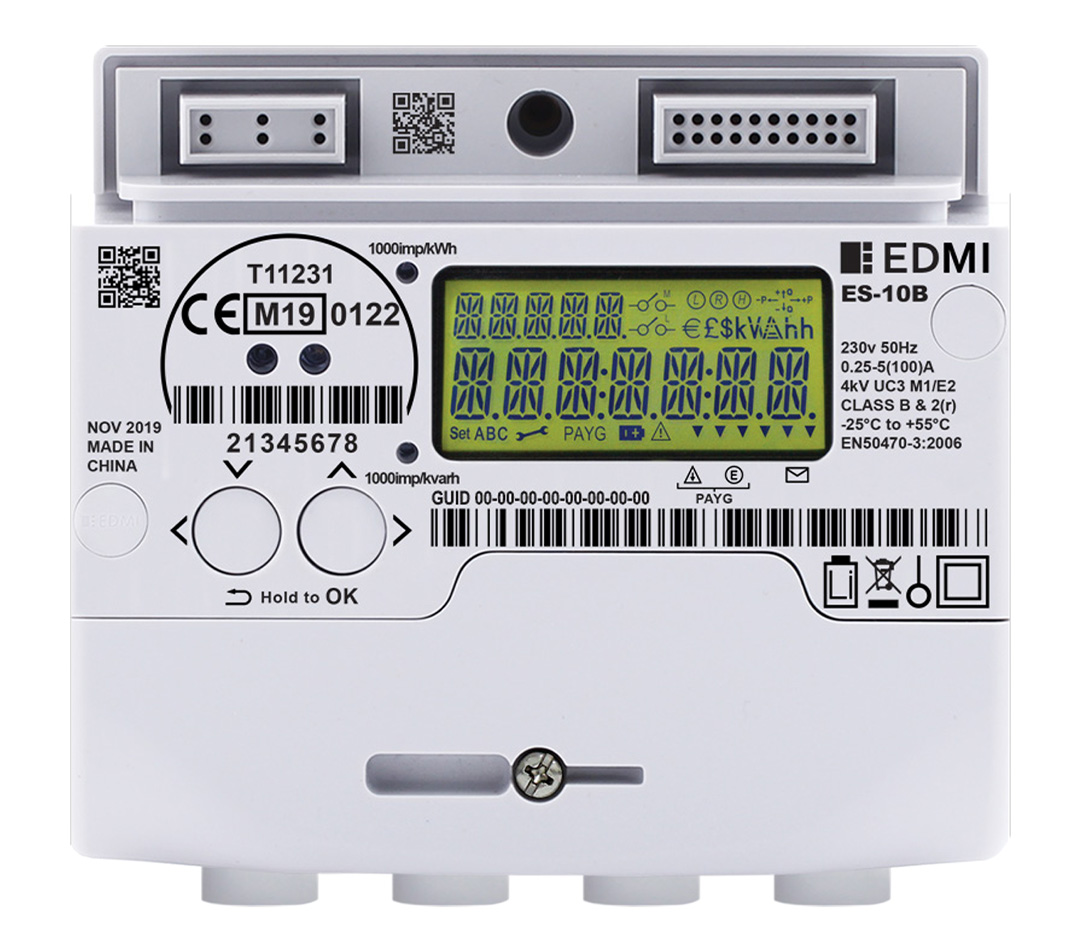 SET export meter images edmi es10b