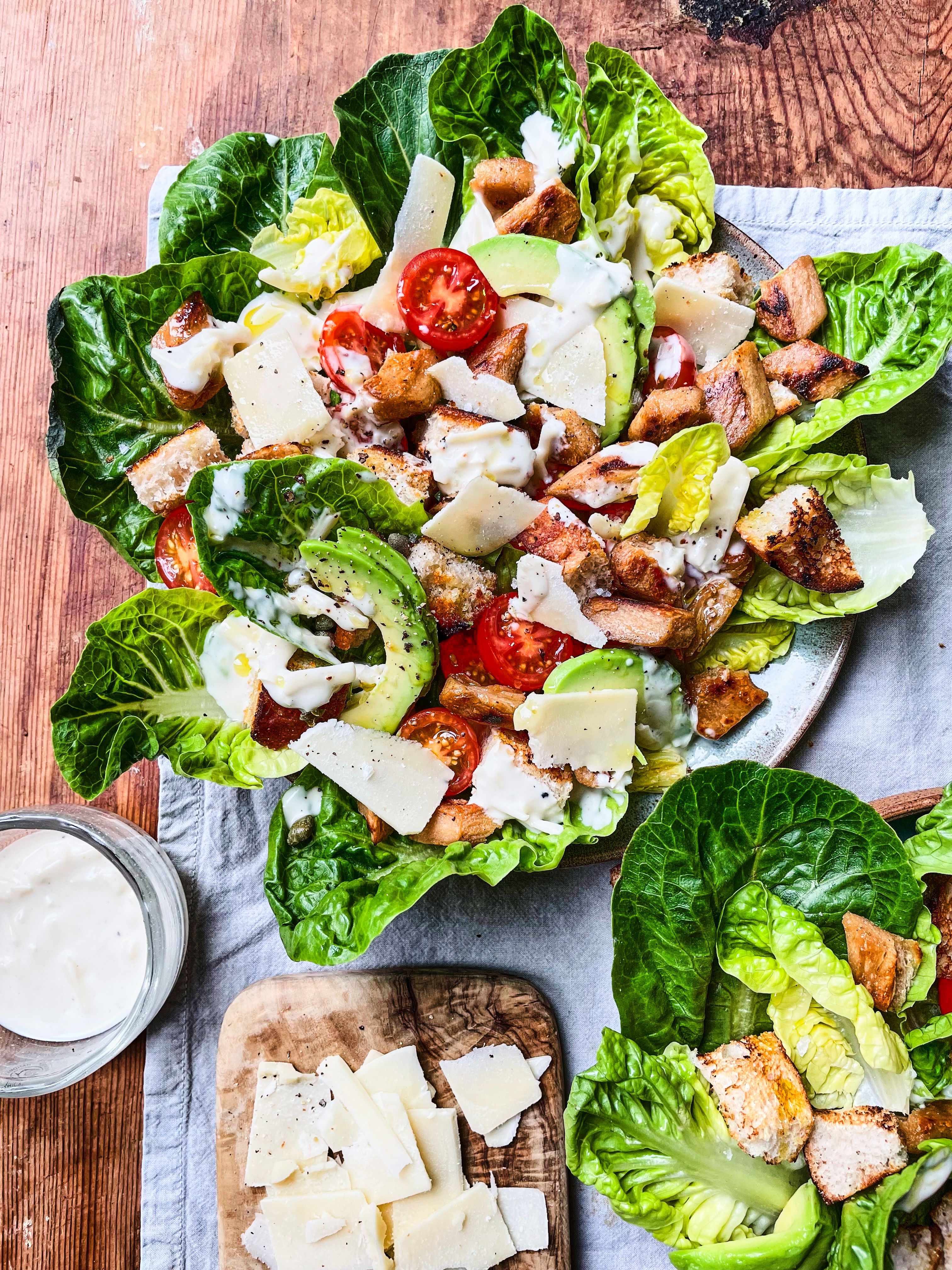 chickless caesar salad