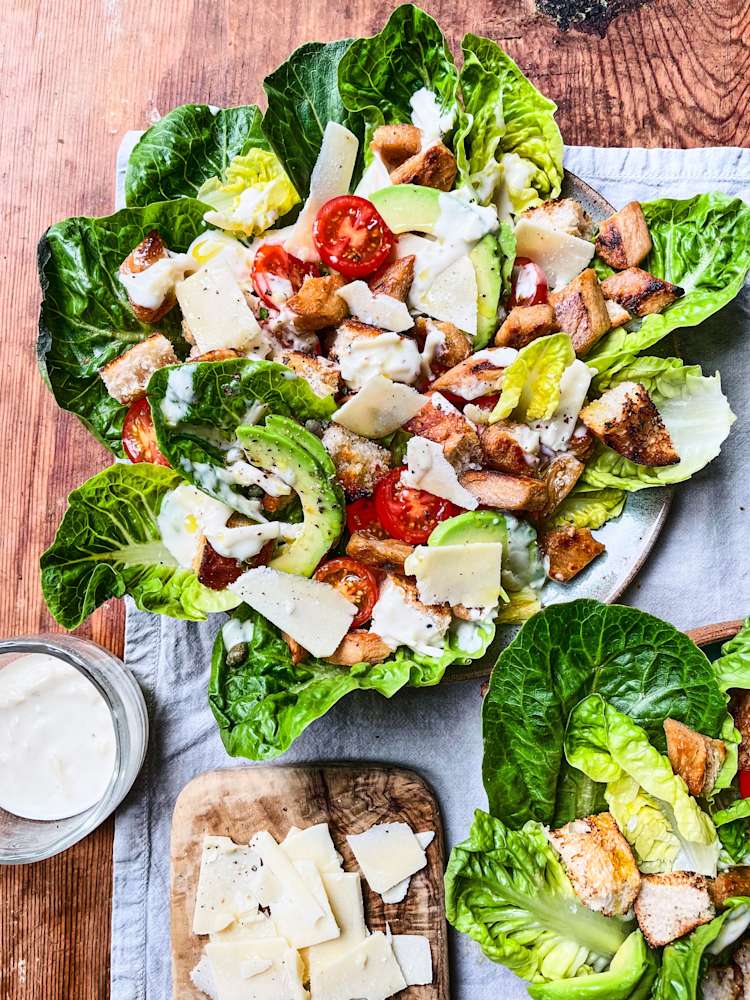 chickless caesar salad