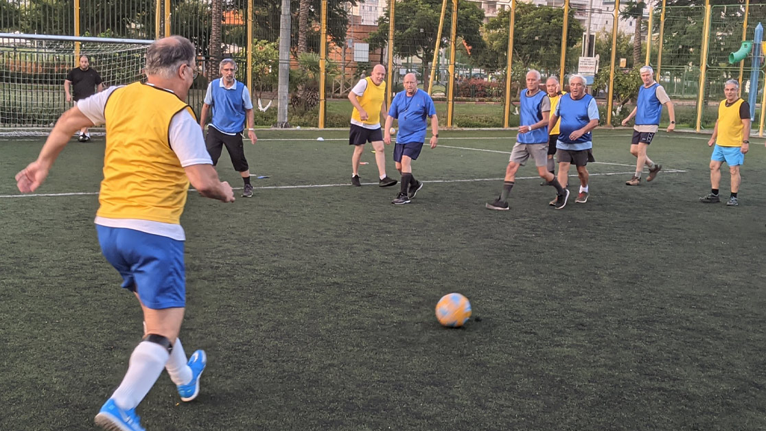 walking football