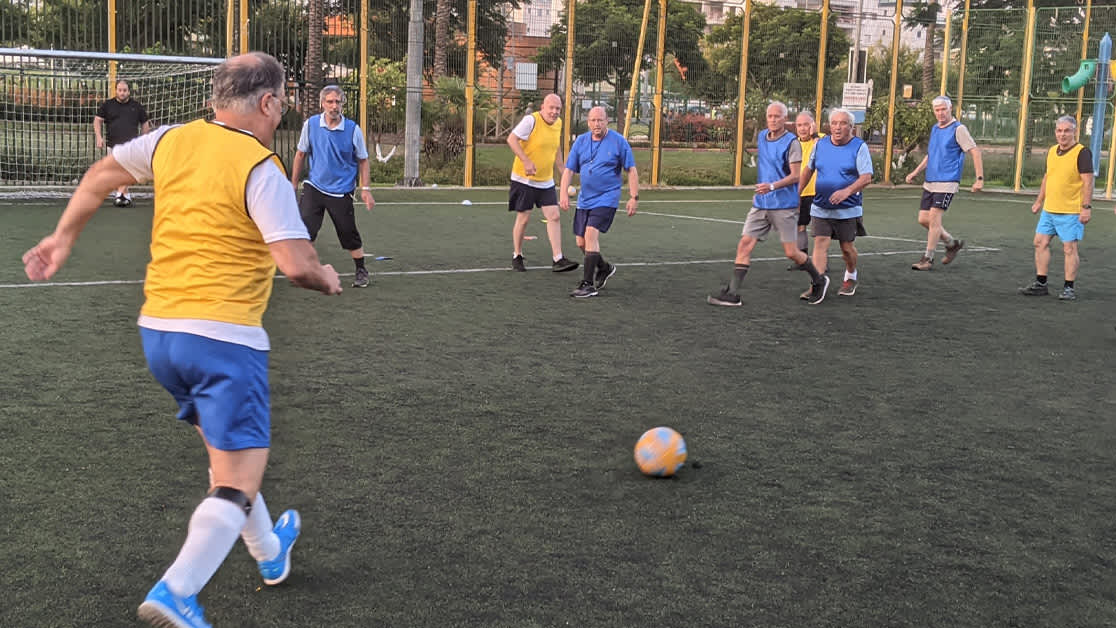 walking football