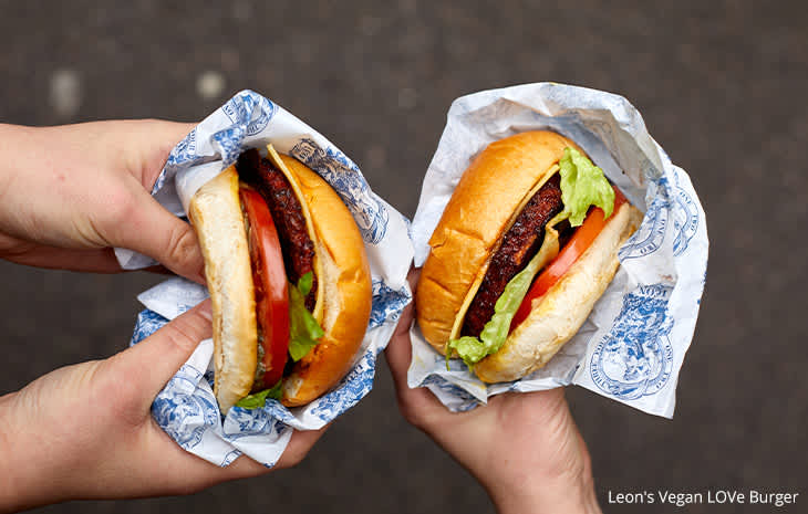 LEON vegan burgers