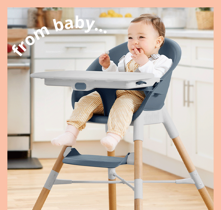 baby in activity center and baby in high chair