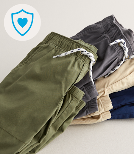 pile of pants laid on top of each other