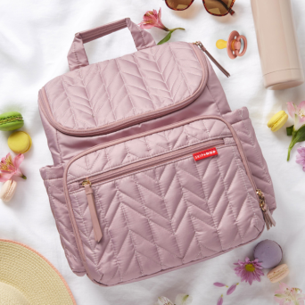 forma backpack in mauve mist