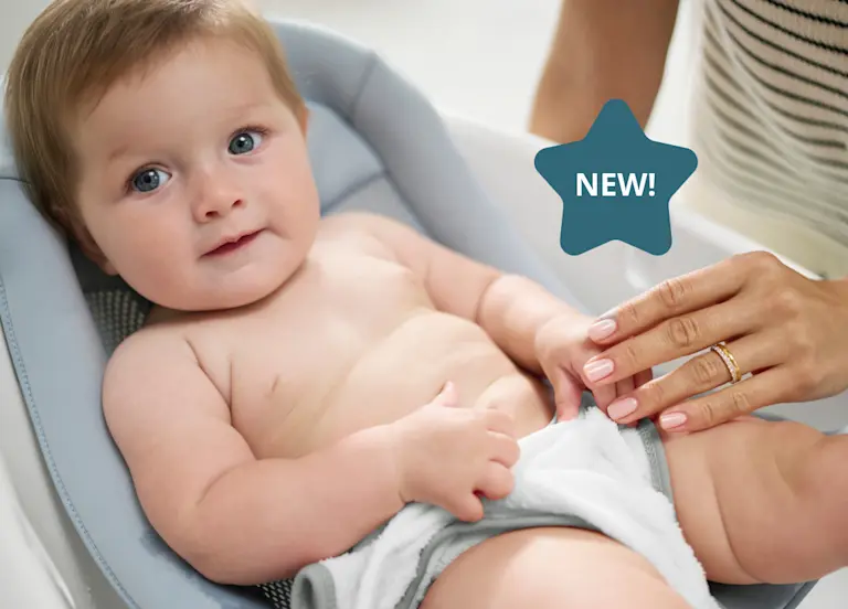 Baby in bath tub