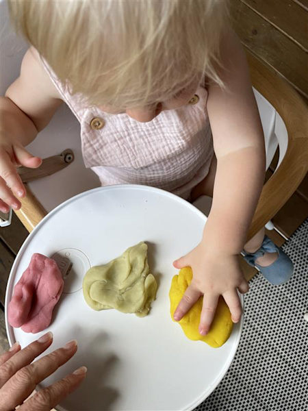 Homemade play dough