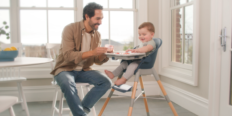 expecting parents dream of their child growing up using the multi-stage Skip Hop Eon 4-in-1 High Chair