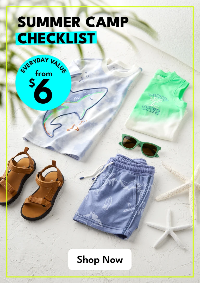 SUMMER CAMP CHECKLIST | EVERYDAY VALUE from $6