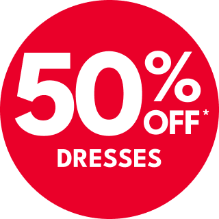 40% OFF* dresses