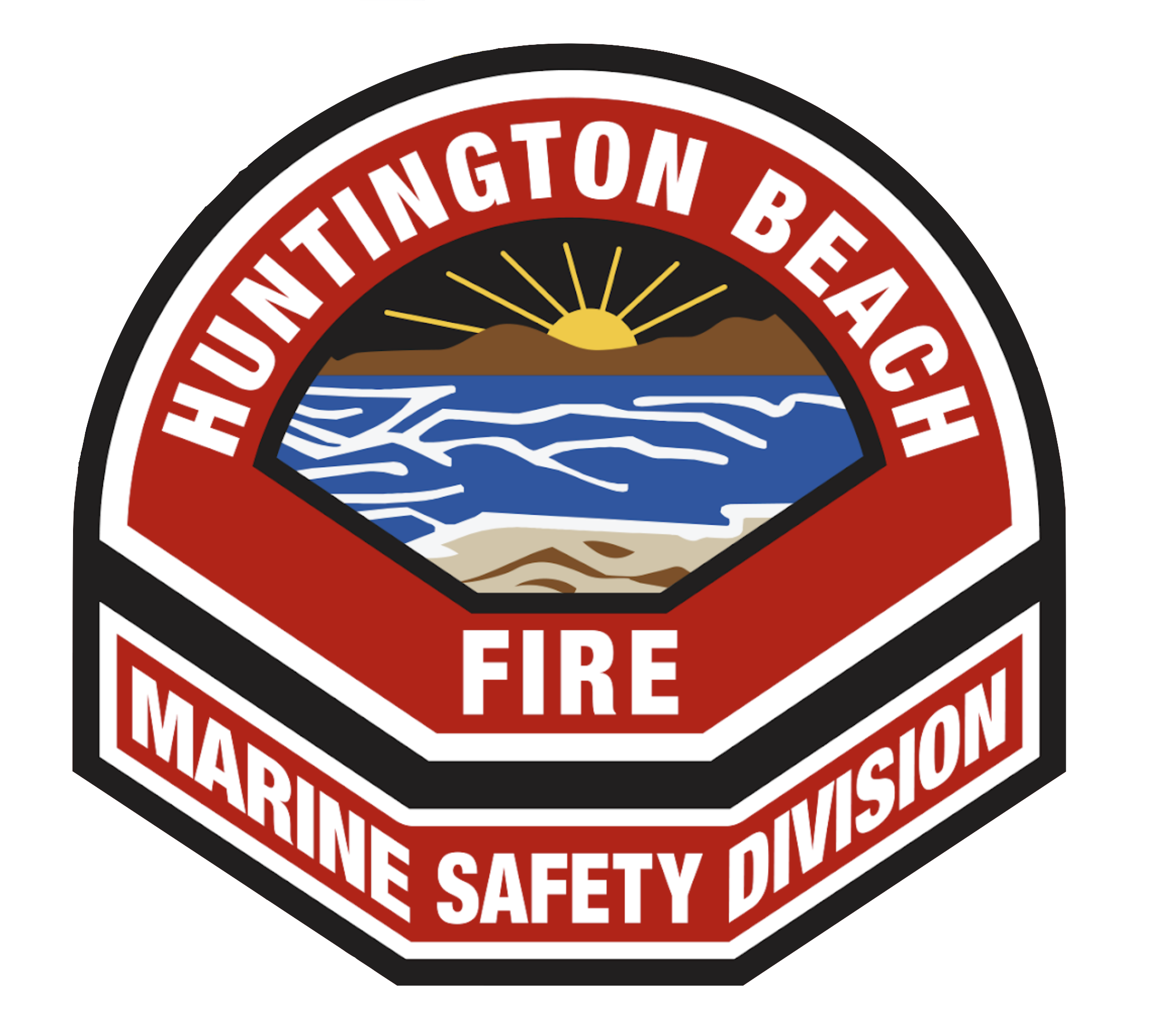Huntington Beach Marine Safety Division Logo