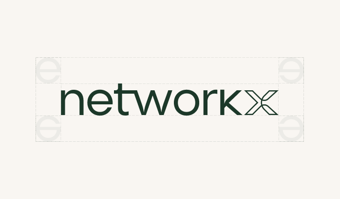 Concept Portfolio networkx logo clearspace