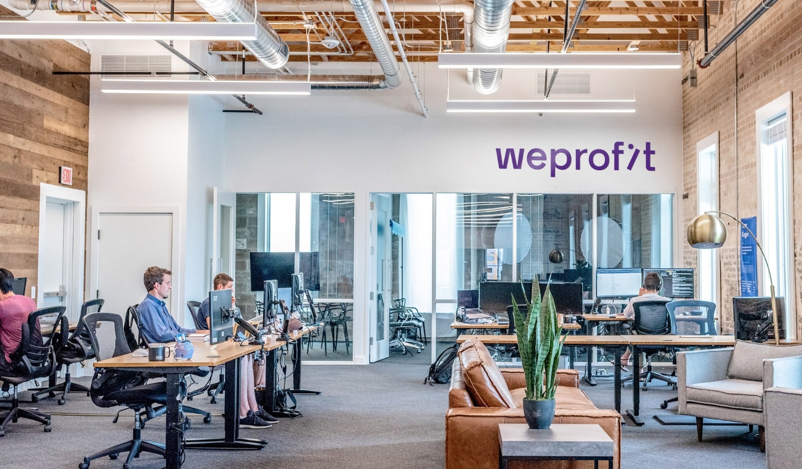 Concept portfolio WeProfit office interior