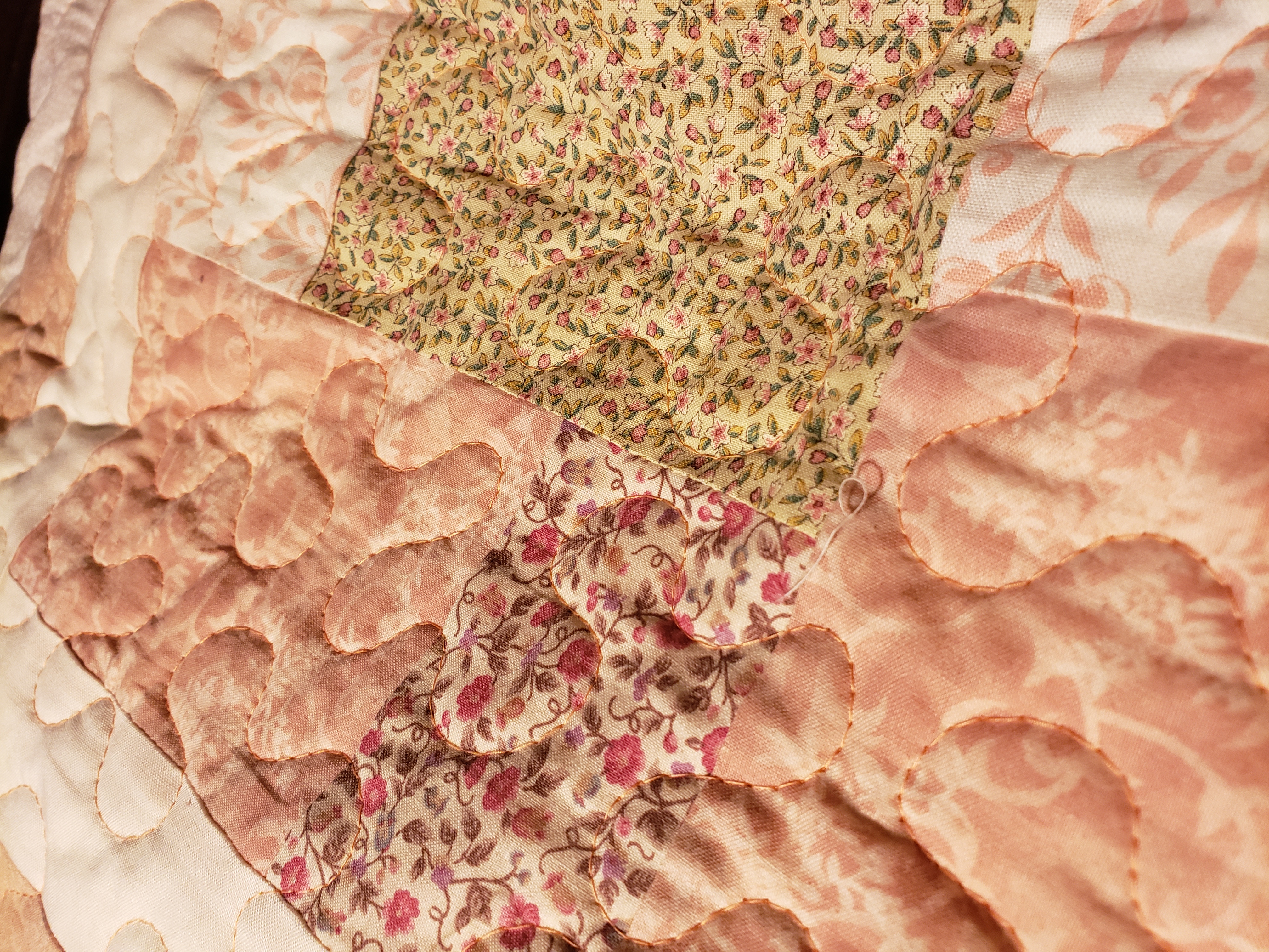 floral quilt
