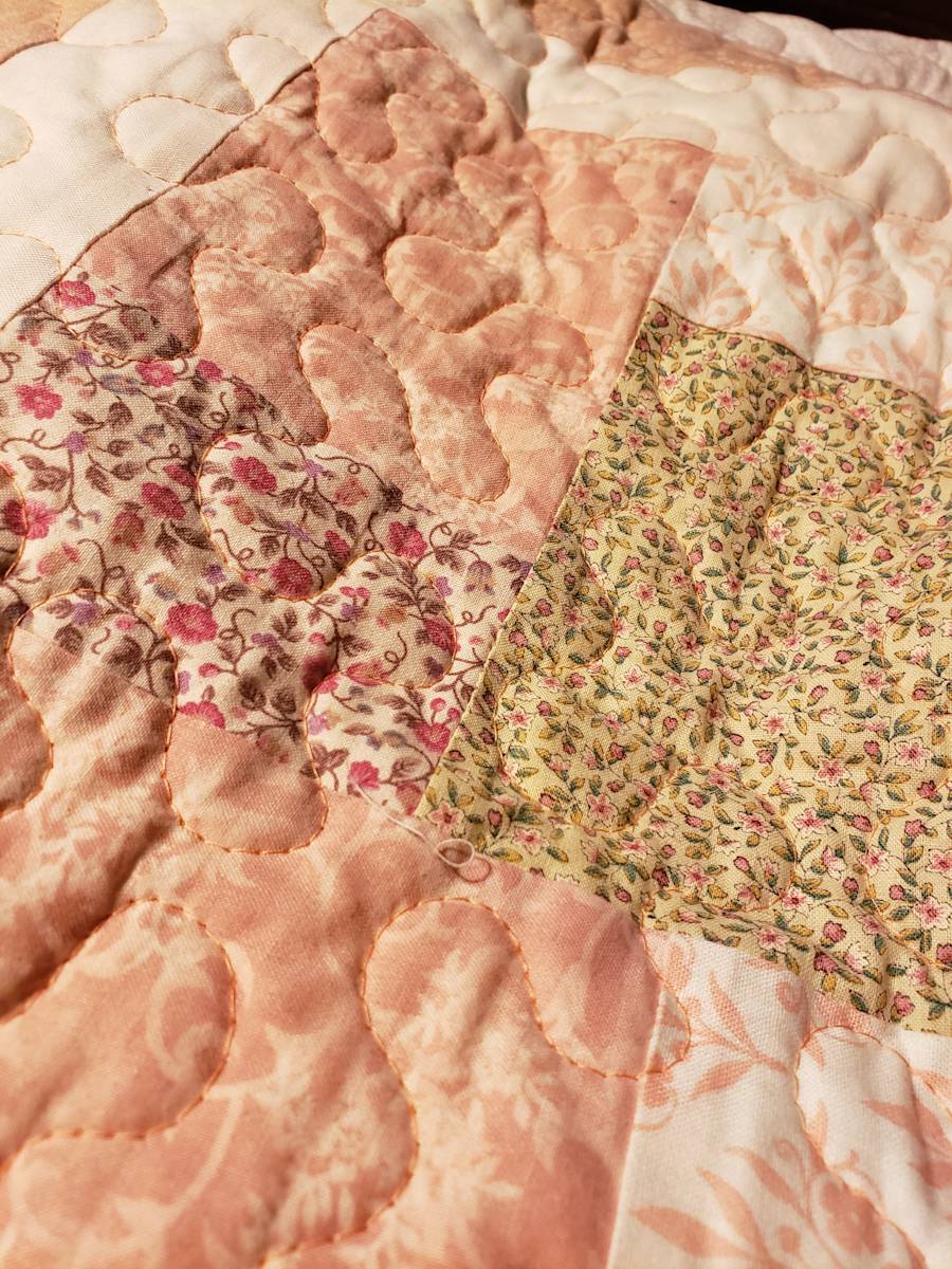 floral quilt