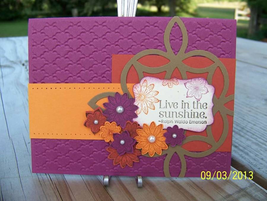 purple card