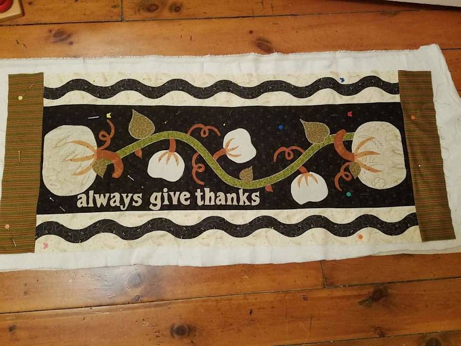 thanksgiving table runner