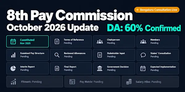 8th Pay Commission Latest News: October 2026