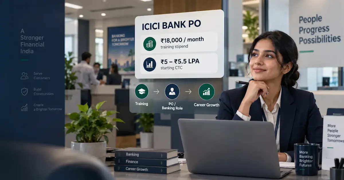 ICICI Bank PO Salary 2026: CTC, In-Hand Salary & Stipend