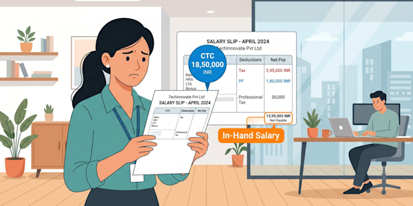 CTC vs In-Hand Salary: What You Actually Get in Your Bank (2026)